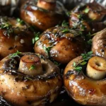 Marinierte Champignons vom Grill