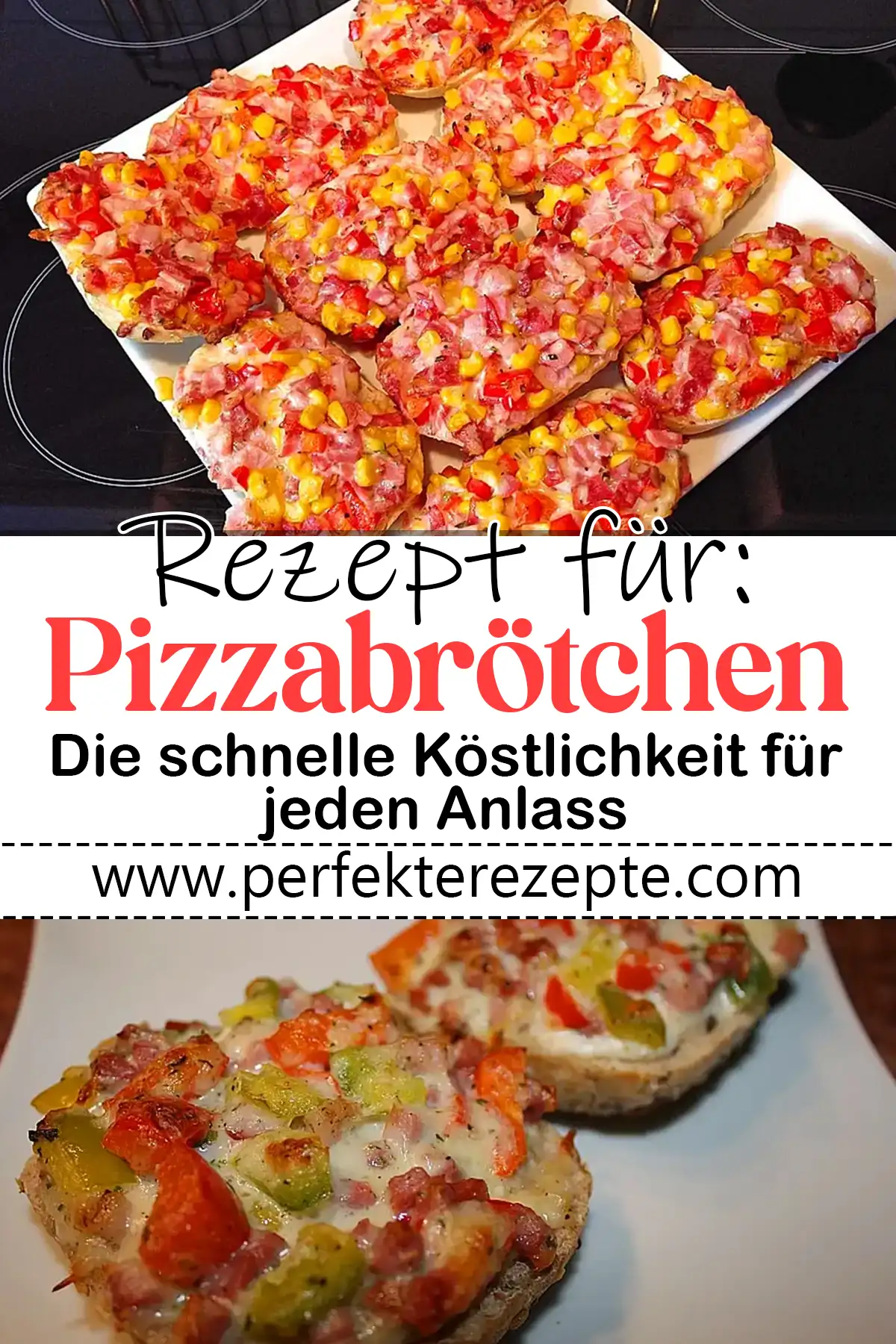 Pizzabrötchen Rezept