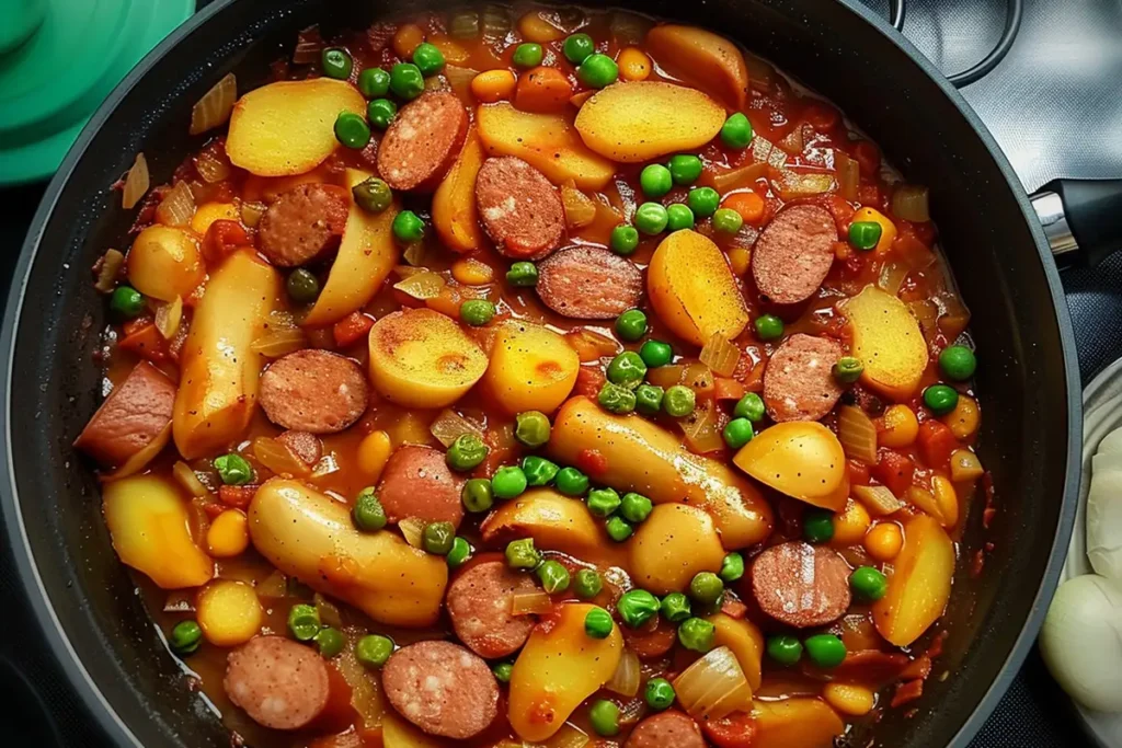 Räubertopf mit Wiener Würstchen Rezept