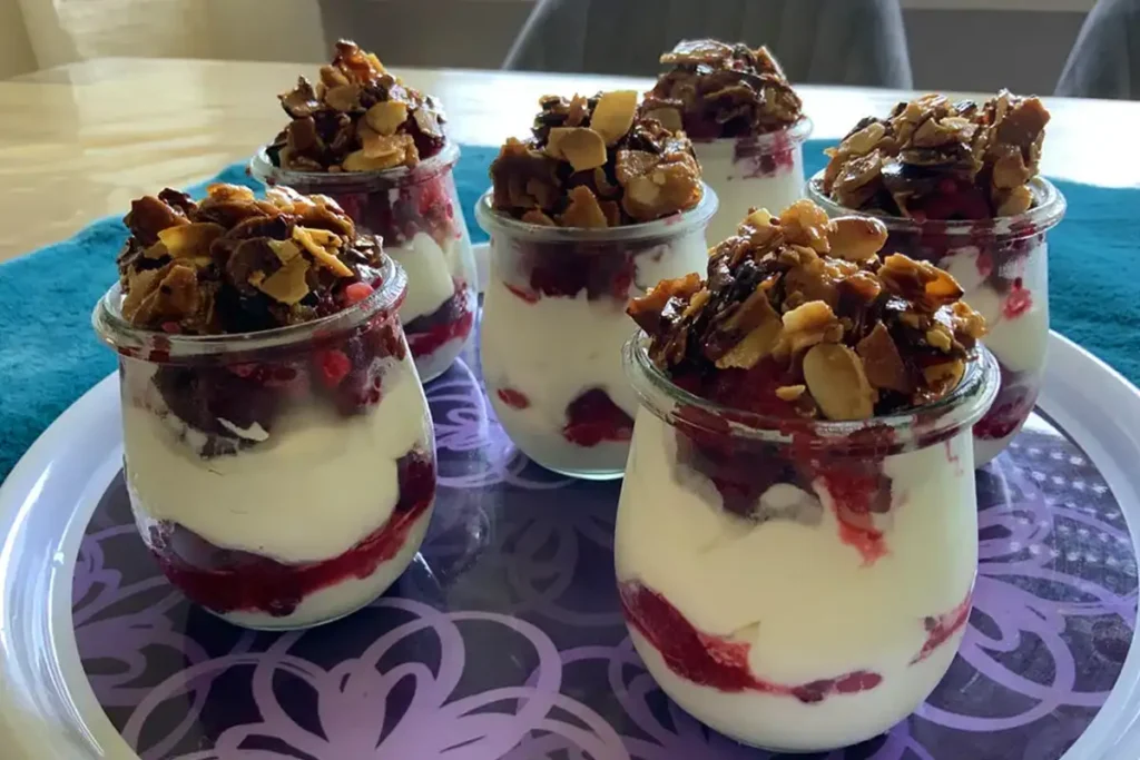 Schnelles Himbeer Dessert Rezept