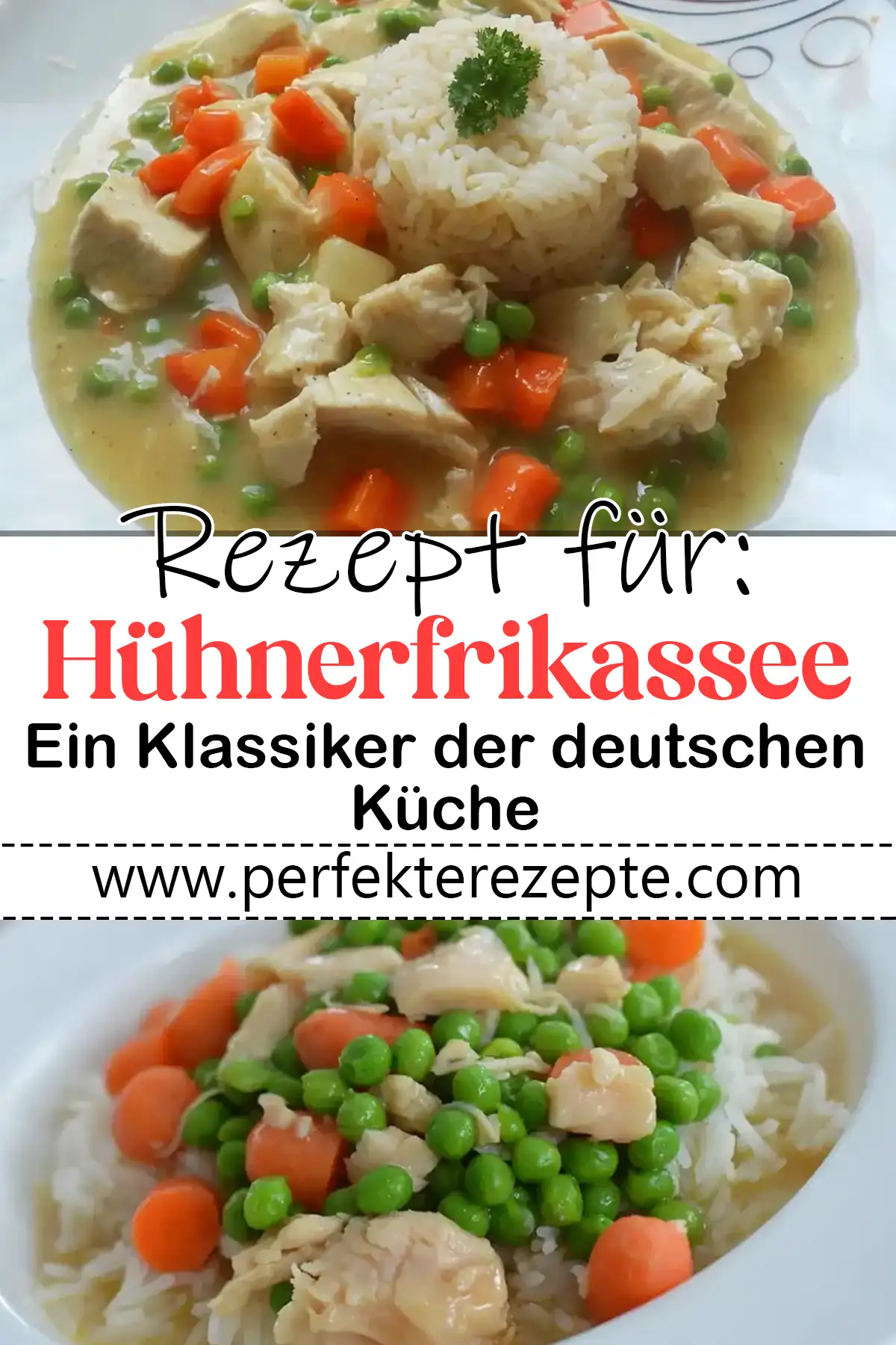 Schnelles Hühnerfrikassee Rezept