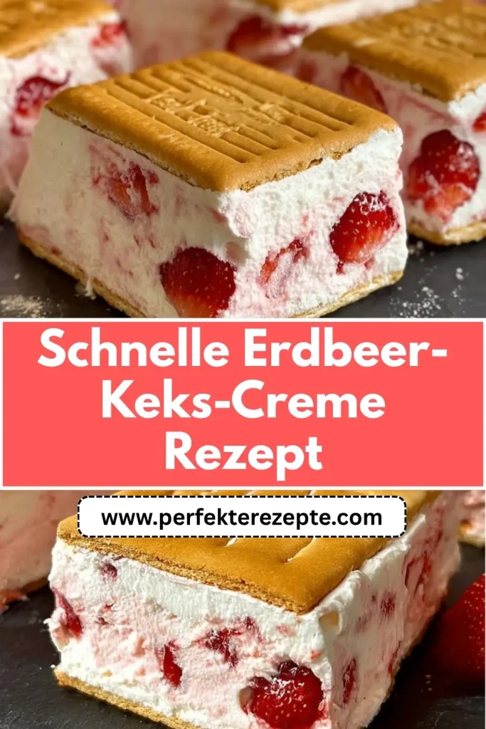 🍓 Schnelle Erdbeer-Keks-Creme Rezept – Ein himmlisch leichtes Dessert mit frischen Erdbeeren, cremiger Mascarpone und knusprigen Butterkeksen. Perfekt für spontane Gäste oder als süßer Abschluss eines Sommerabends! 🌸
#ErdbeerDessert #SchnellesRezept #ErdbeerKeksCreme #MascarponeDessert #SommerDessert #EinfachUndLecker #Sahnecreme #ErdbeerLiebe #NoBakeDessert #SüßesGlück
