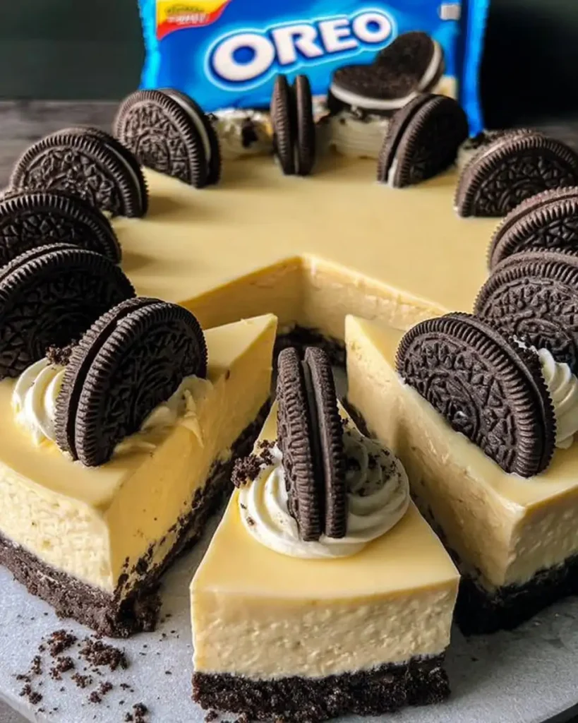 Oreo-Weiße Schokolade Käsekuchen Rezept