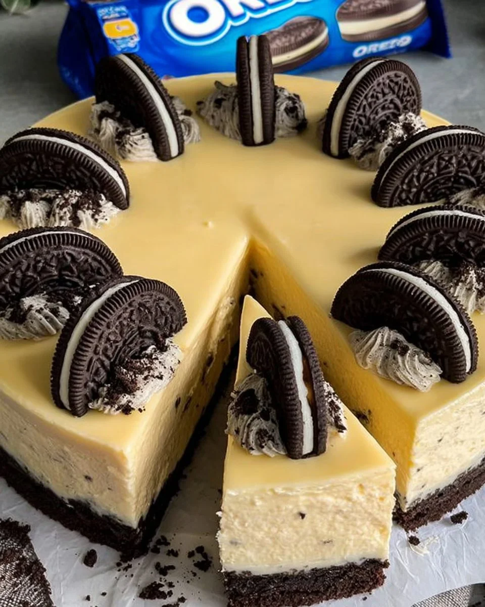 Oreo-Weiße Schokolade Käsekuchen Rezept
