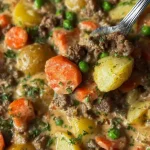 Frisch zubereitete Wikingerpfanne direkt aus der Pfanne serviert