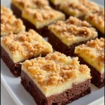 Selbstgemachter Schokoladen-Streuselkuchen auf einem Kuchengitter